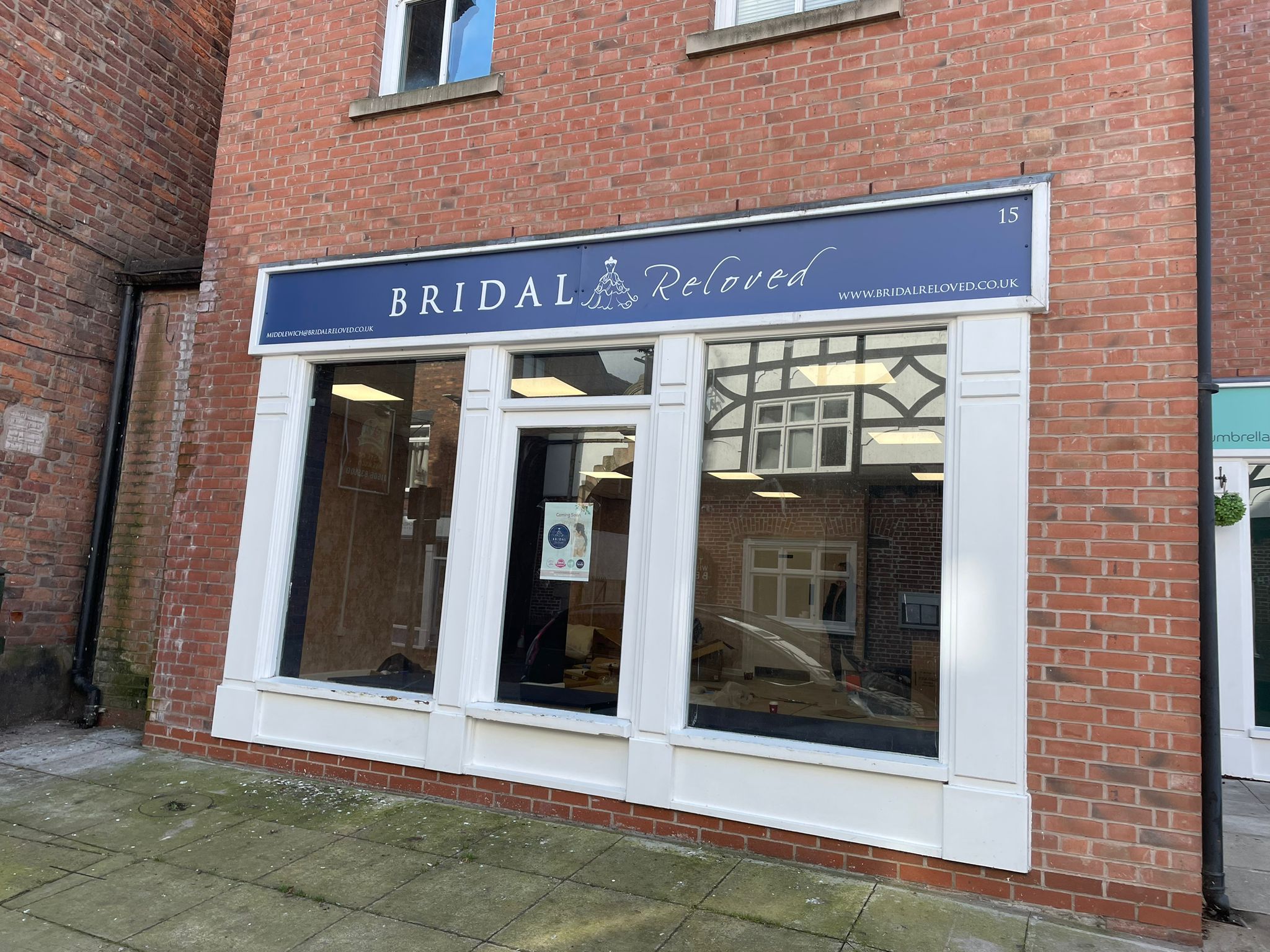 bridal shop signs