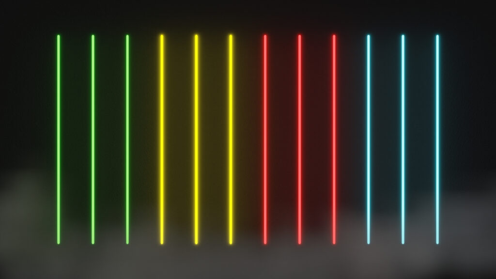 Strips for neon signs