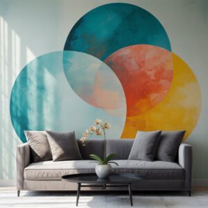 Modern wall mural