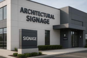 artitectural signage