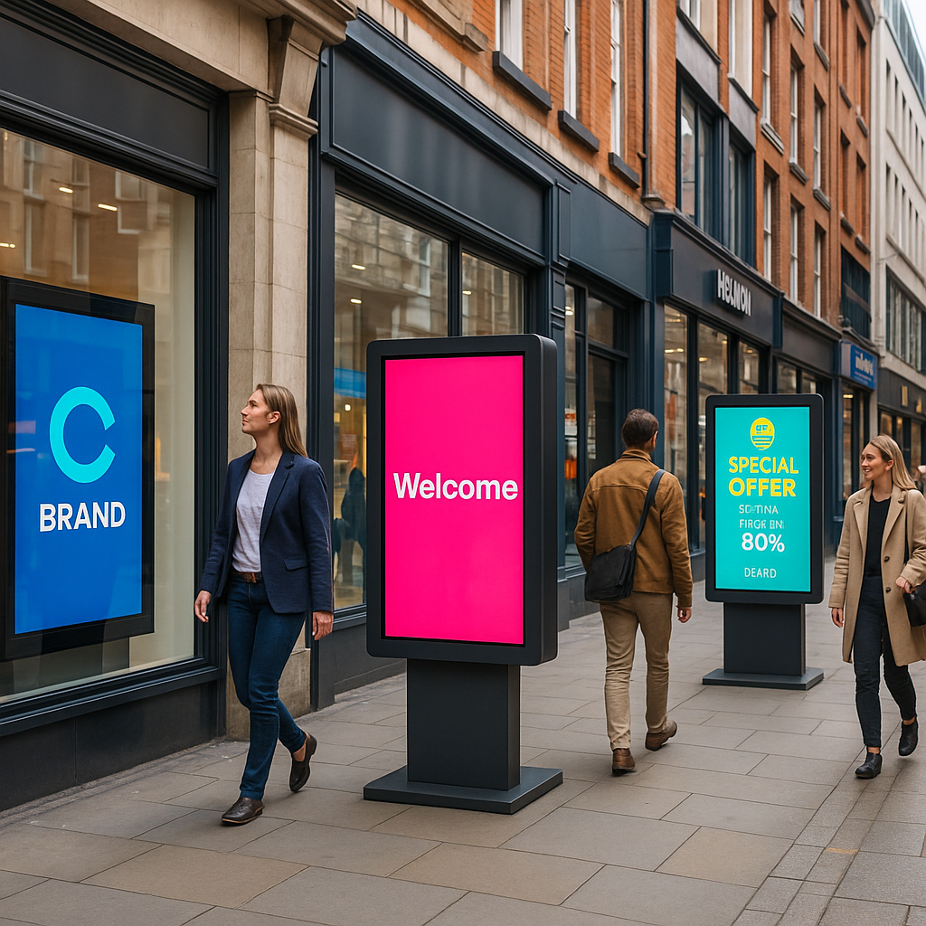 signage for brand