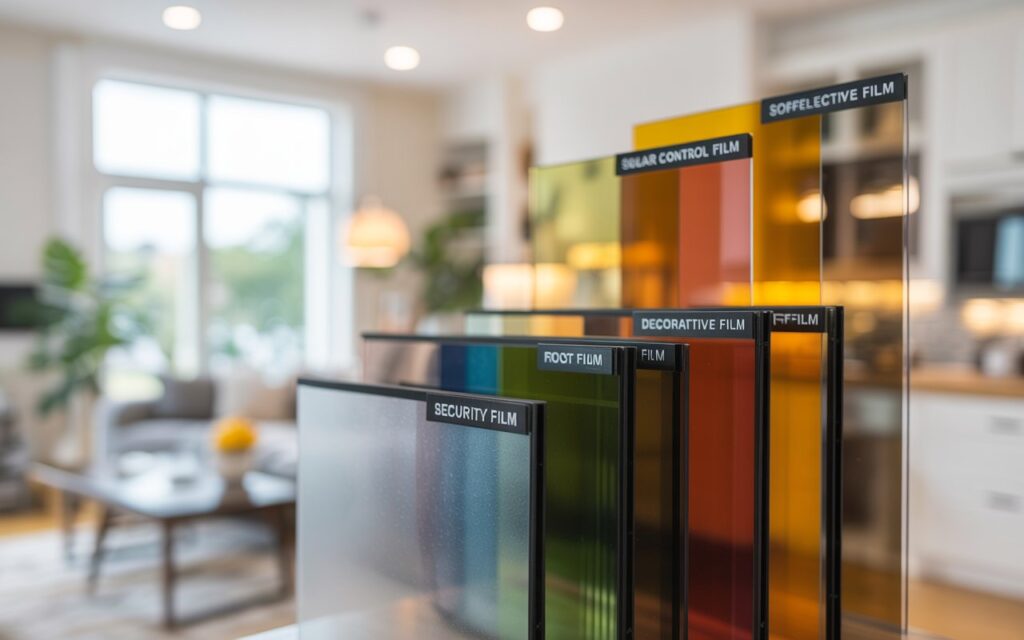 types of window film