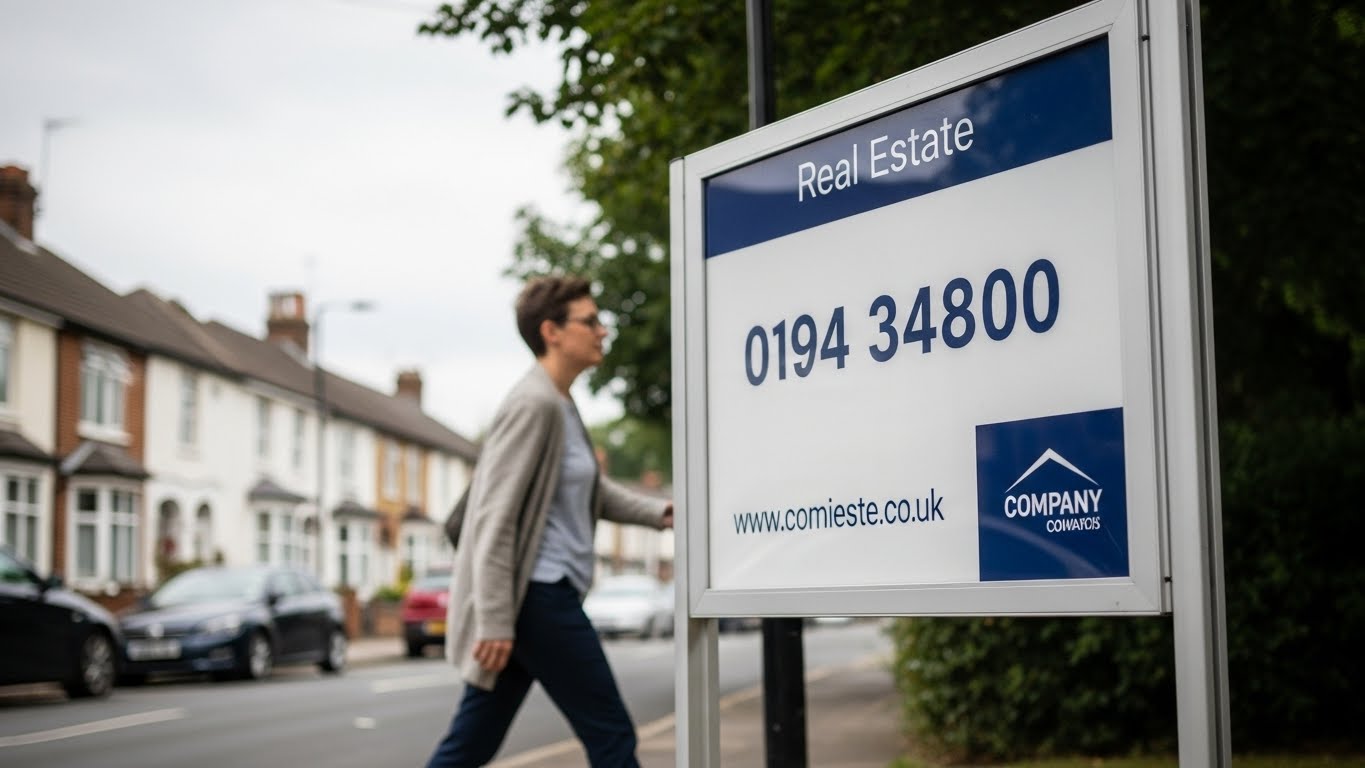 How Better Sign Design Can Boost Property Viewings